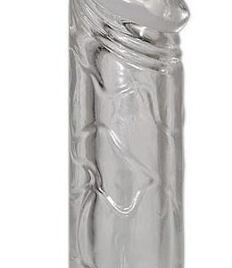 XXL Zvětšující silikonový návlek na penis - čirý