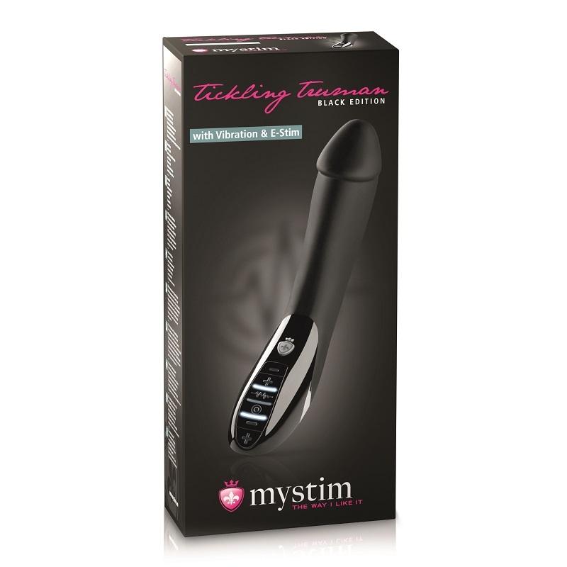 Mystim Tickling Truman Vibrátor s elektrostimulací - Black Edition - Obrázek 2