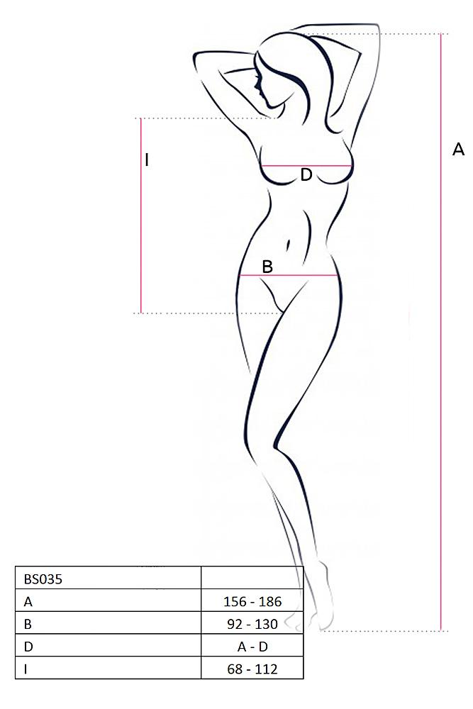 Passion Catsuit Zoe černý - Obrázek 3