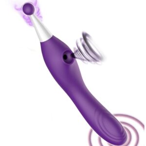 BASIC X  Alvis podtlakový stimulátor klitorisu 3v1 fialový