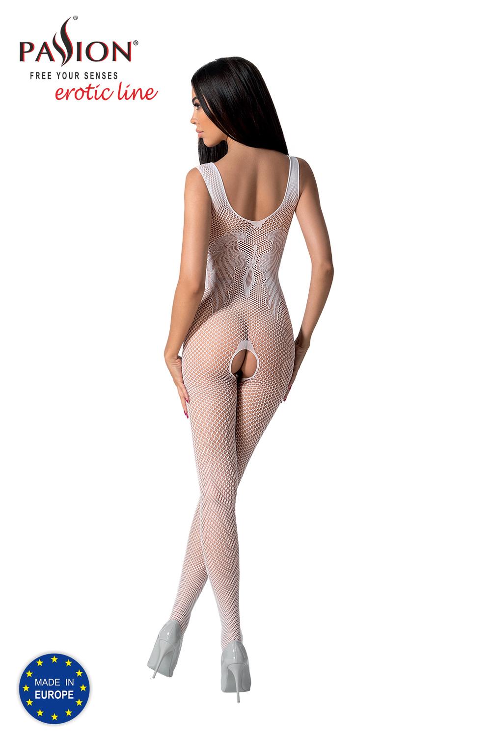Passion bodystoking BS098 bílý - Obrázek 2