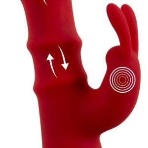 You2toys Rabbit vibrátor se 3 pohyblivými prstenci