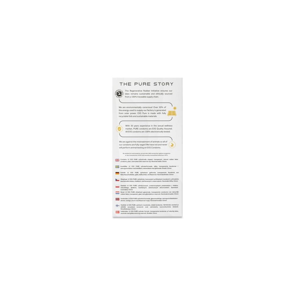 EXS Pure kondomy 12 ks - Obrázek 2