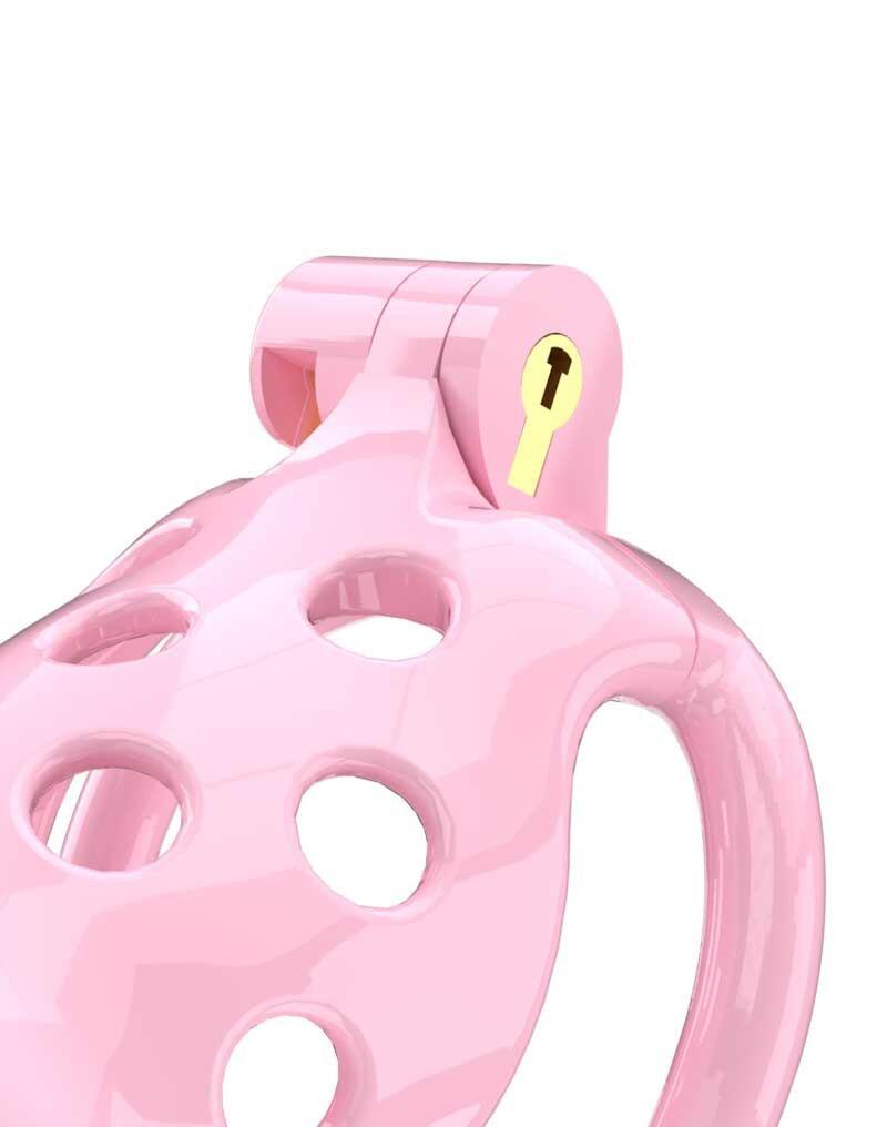 P-CAGE PC03 Klec na penis M - růžová - Obrázek 2