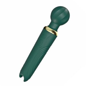 BASIC X Elisa oboustranná masážní hlavice zelená