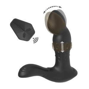 BASIC X Raptor stimulátor prostaty černý