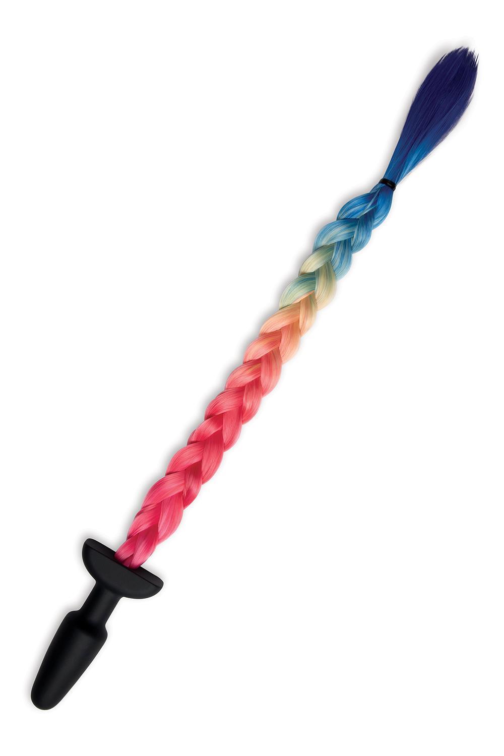 Whipsmart Anální kolík s duhovým ocasem - Obrázek 3