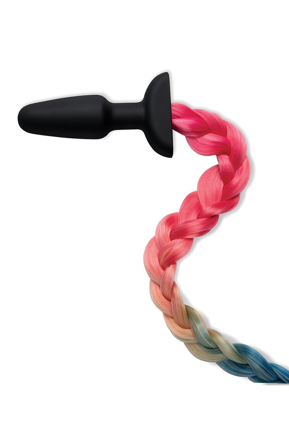 Whipsmart Anální kolík s duhovým ocasem - Obrázek 2