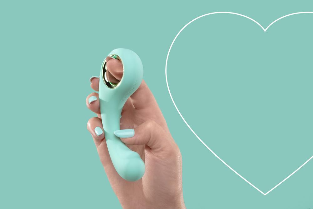 FairyGasm BraveryAward vibrátor - zelený - Obrázek 2