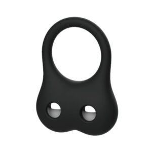 BASIC X Thorn erekční kroužek se závažím černý