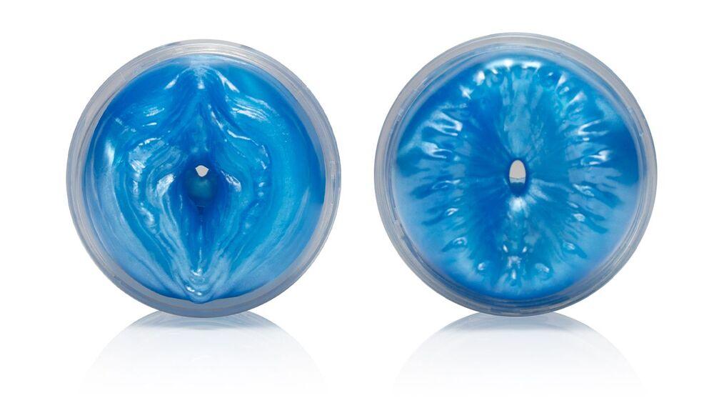 Fleshlight Quickshot Alien Blue Mettalic Lady/Butt masturbátor - Obrázek 2