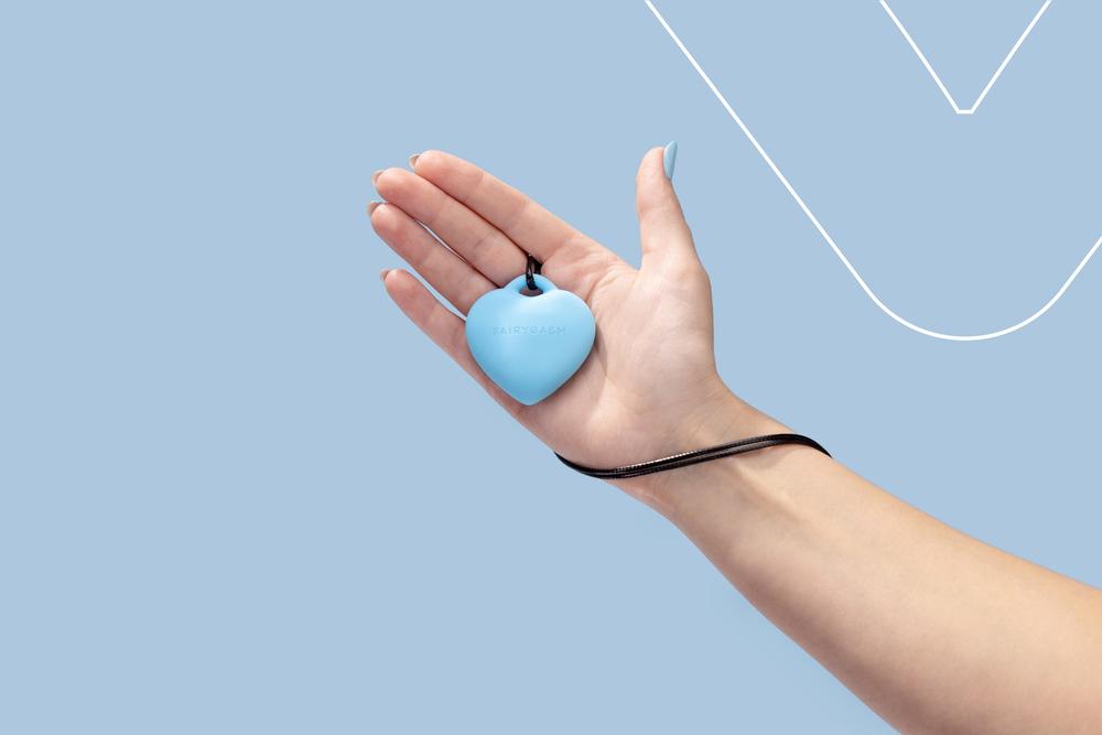 FairyGasm PleasureStone mini vibrátor - modrý - Obrázek 2