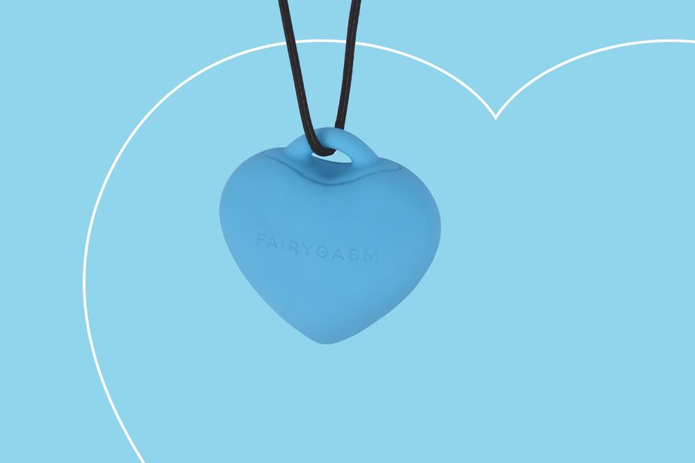 FairyGasm PleasureStone mini vibrátor - modrý - Obrázek 3