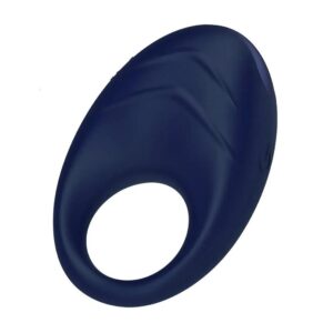 GLAM vibrační erekční kroužek - modrý