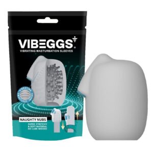 VIBEGGS Naughty Nubs vibrační masturbátor