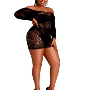 Moonlight Lingerie Plus Model 07 minišaty