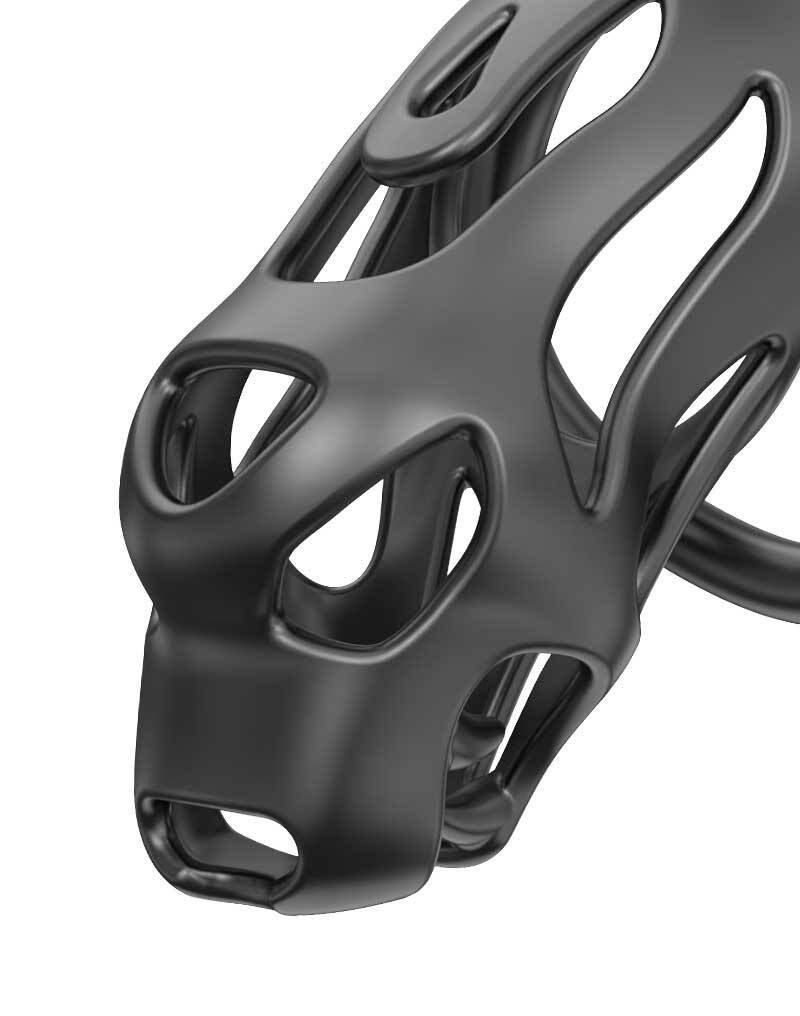 P-CAGE PC07 Klec na penis L - černá - Obrázek 2