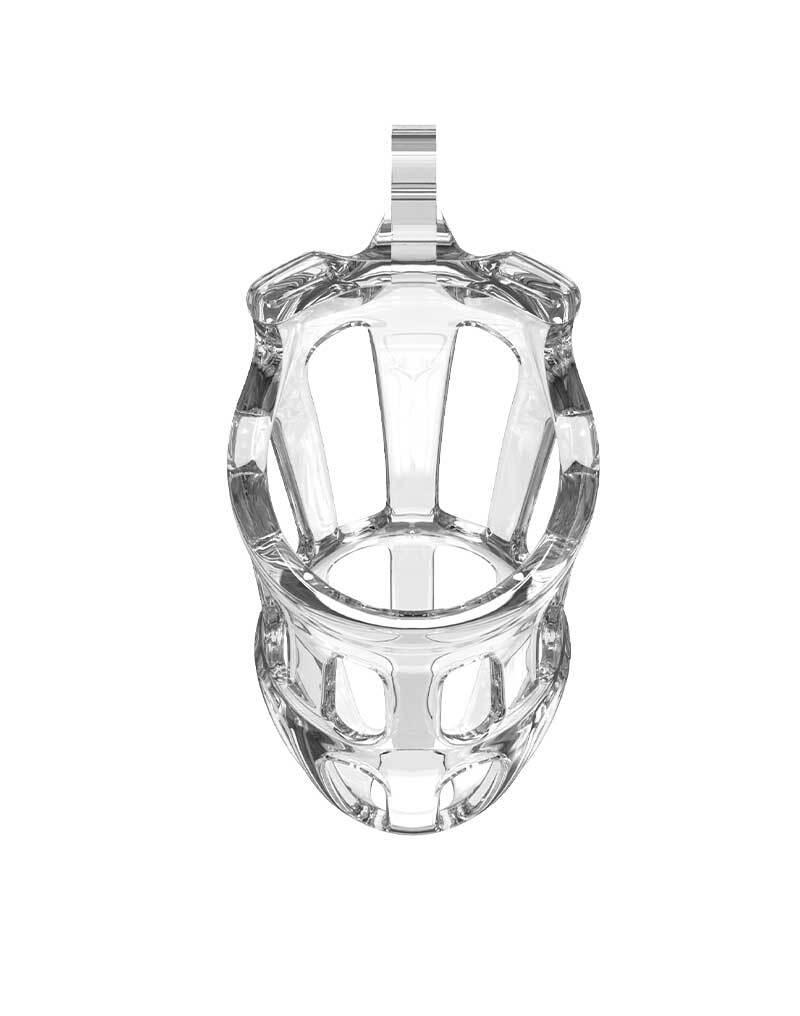 P-CAGE PC08 Klec na penis M - transparentní - Obrázek 3