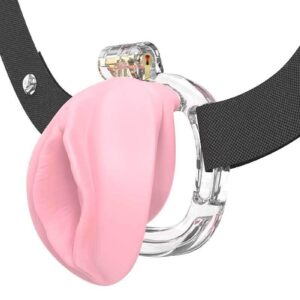 P-CAGE PC10 Klec na penis Pussy - růžová