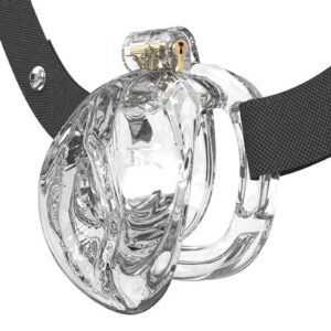 P-CAGE PC10 Klec na penis Pussy - transparentní