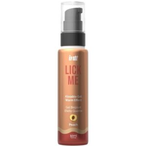 INTT Lick meSlíbatelný gel s hřejivým efektem 50 ml - Peach