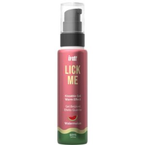 INTT Lick meSlíbatelný gel s hřejivým efektem 50 ml - Watermelon