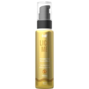 INTT Lick me Slíbatelný gel s hřejivým efektem 50 ml - Honey