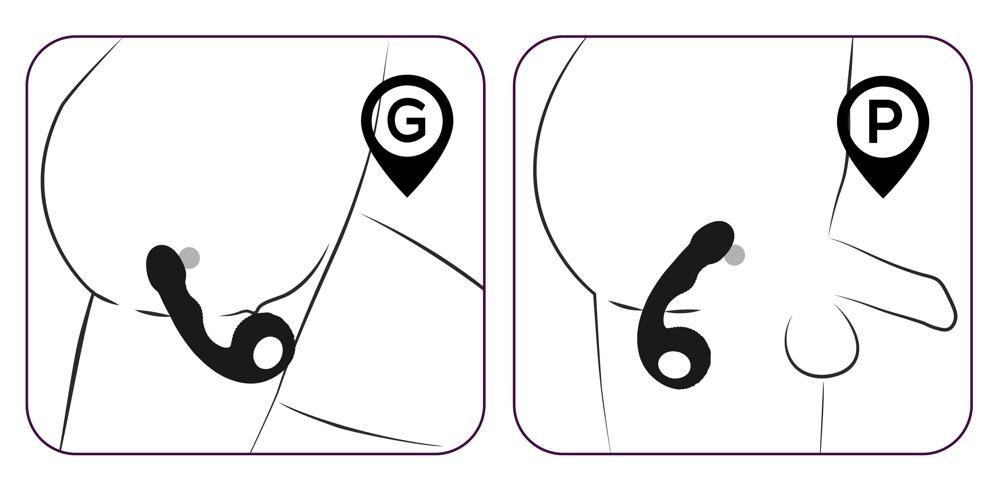 Black Velvet G & P-Spot vibrátor - Obrázek 2