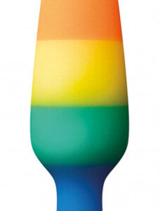 Anální kolík s přísavkou Rainbow Euphoria, malý