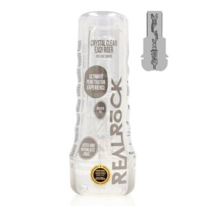 RealRock Easy Rider Pussy masturbátor - transparentní