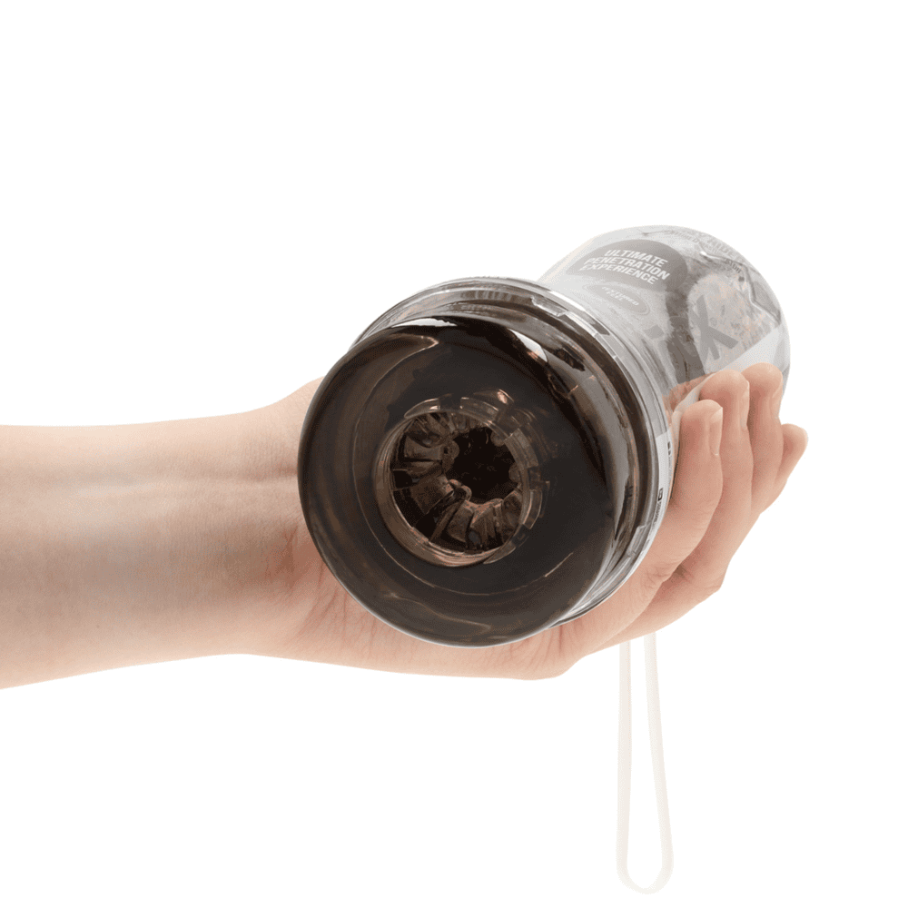 RealRock Easy Rider Textured masturbátor - černý - Obrázek 2