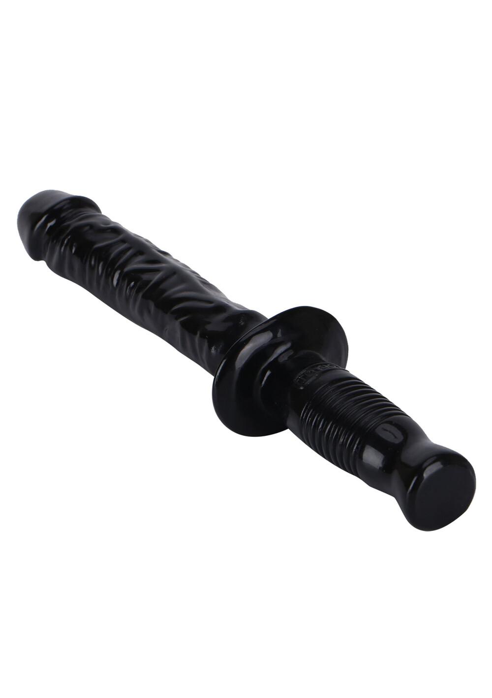Get Real The Manhandler dildo s rukojetí - černé - Obrázek 3