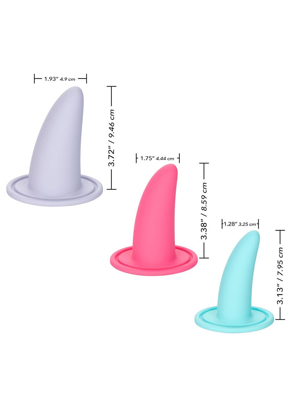 She-ology Sada dilatátorů pro trénování poševních svalů 3ks - Obrázek 2