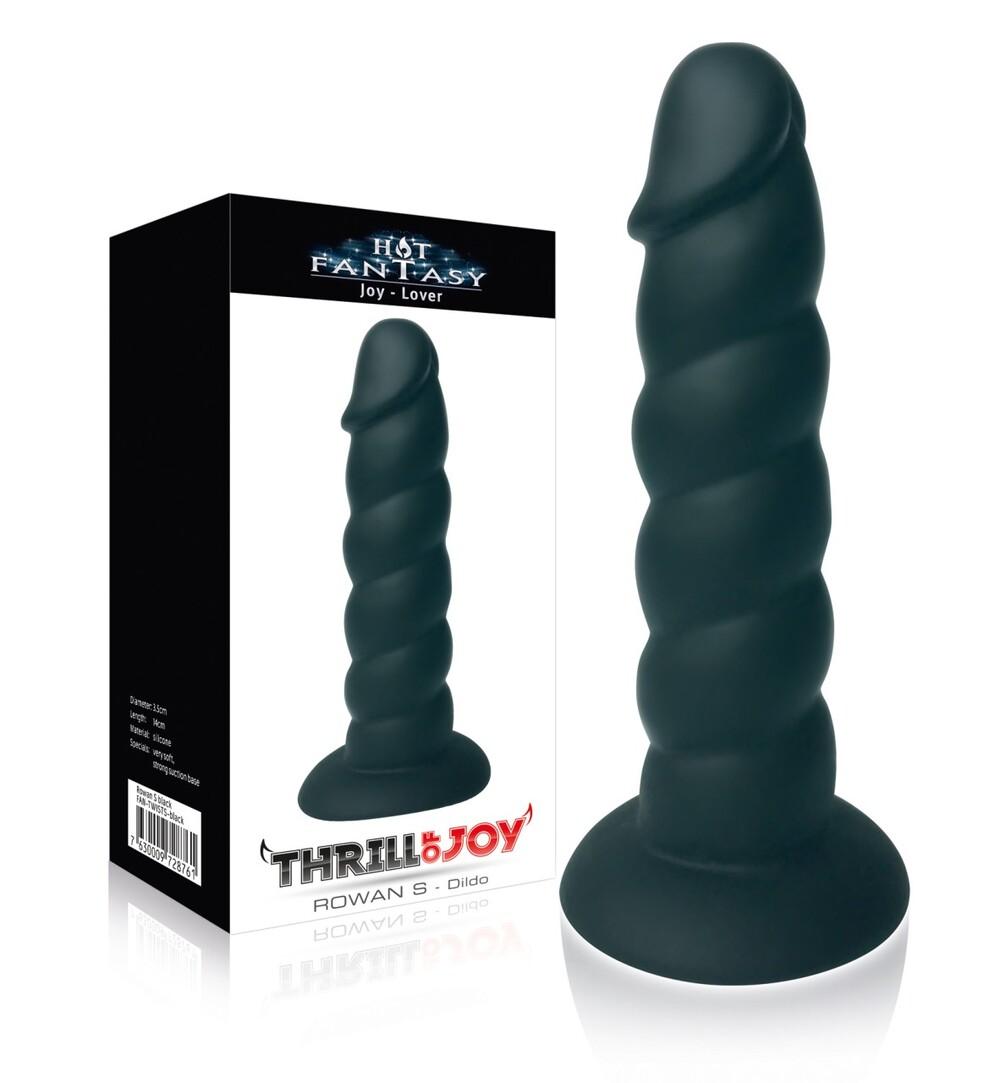 Thrill of Joy dildo S - černé - Obrázek 2