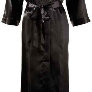 Cottelli Lingerie Kimono dlouhé - černé