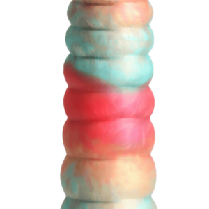 Colours Stacked dildo 30,5 cm - červená/zlatá