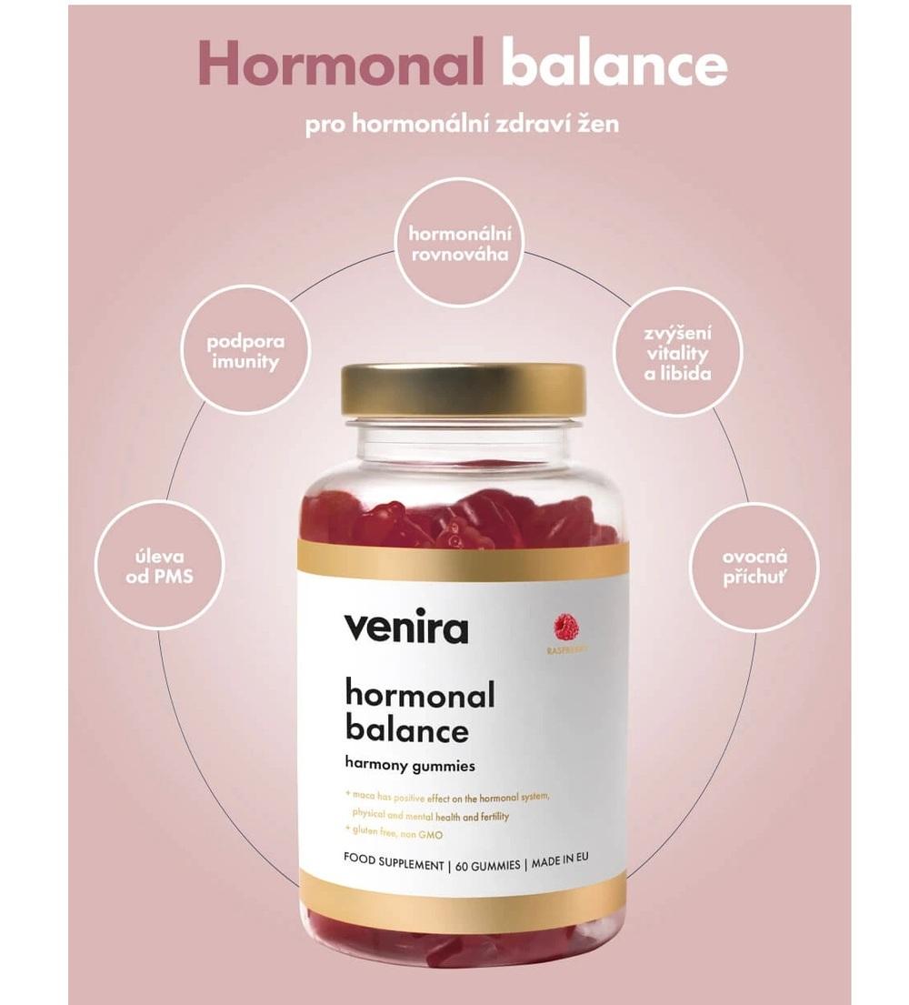Venira Hormonal balance 60 bonbónů - doplněk stravy - Obrázek 2