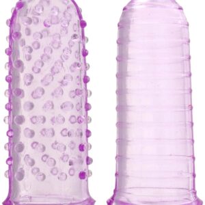 ToyJoy Návleky na prst - fialové
