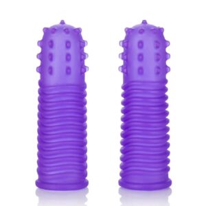 CalExotics Návleky na prst - fialové