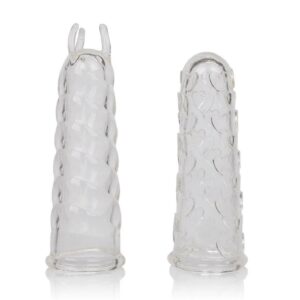 CalExotics Návleky na prst - transparentní