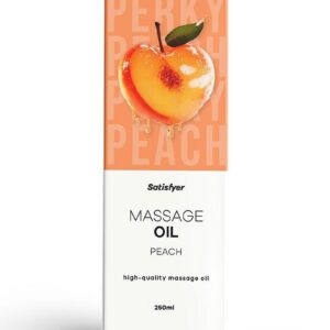 Satisfyer masážní olej Peach 250 ml