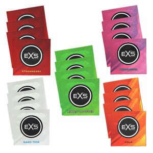 EXS kondomy Mix III. testovací sada 20 ks