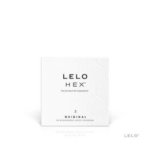 Lelo HEX Original kondomy 3 ks