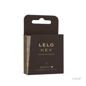 Lelo HEX respect XL kondomy 3 ks